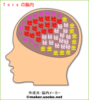 Toruの脳内イメージ